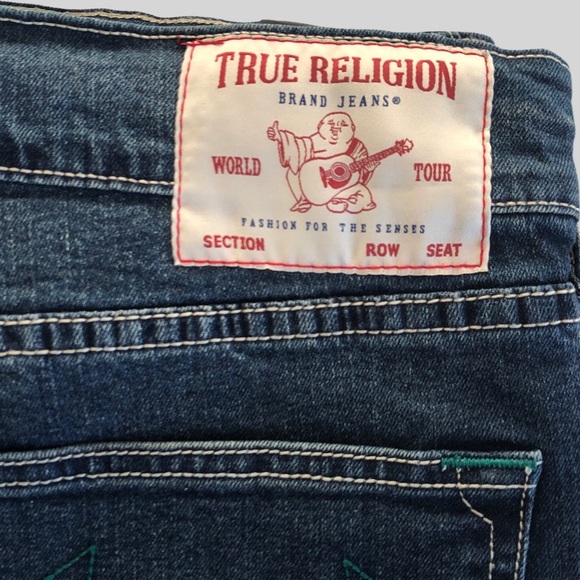True Religion Ricky Single Needle Straight Jean W34 L34 Style: 70057 - Picture 12 of 14